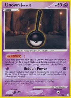 Unown Reverse Holo