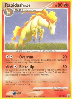 Rapidash Reverse Holo