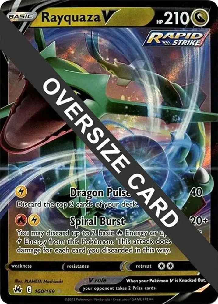 Rayquaza V Jumbo #100
