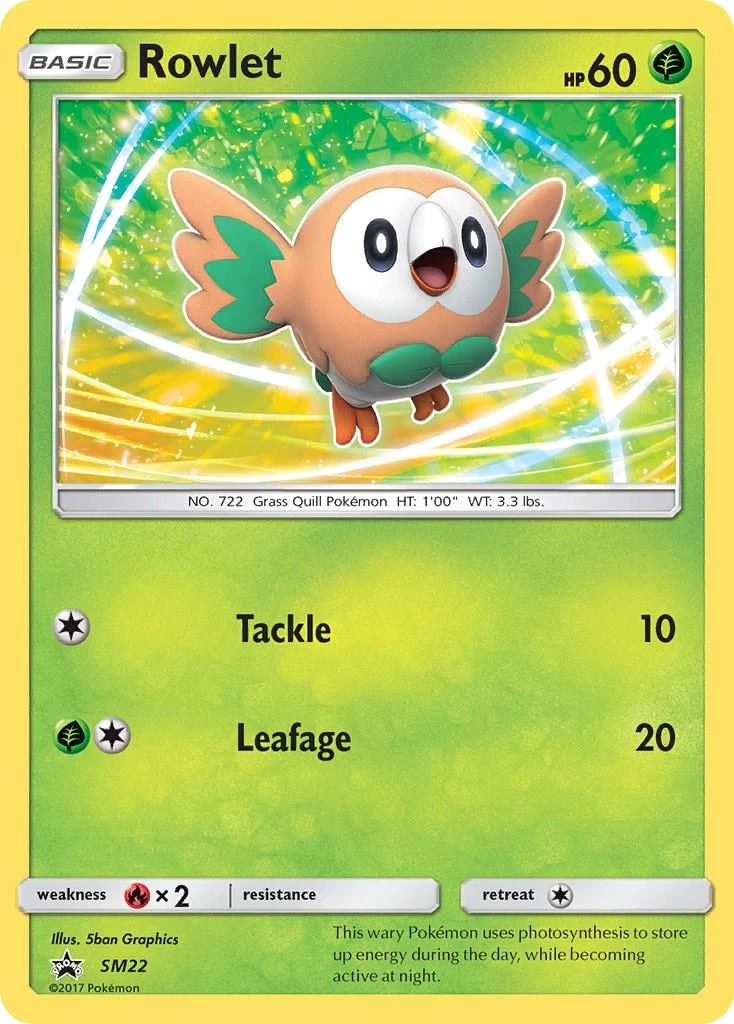 Rowlet Sm22