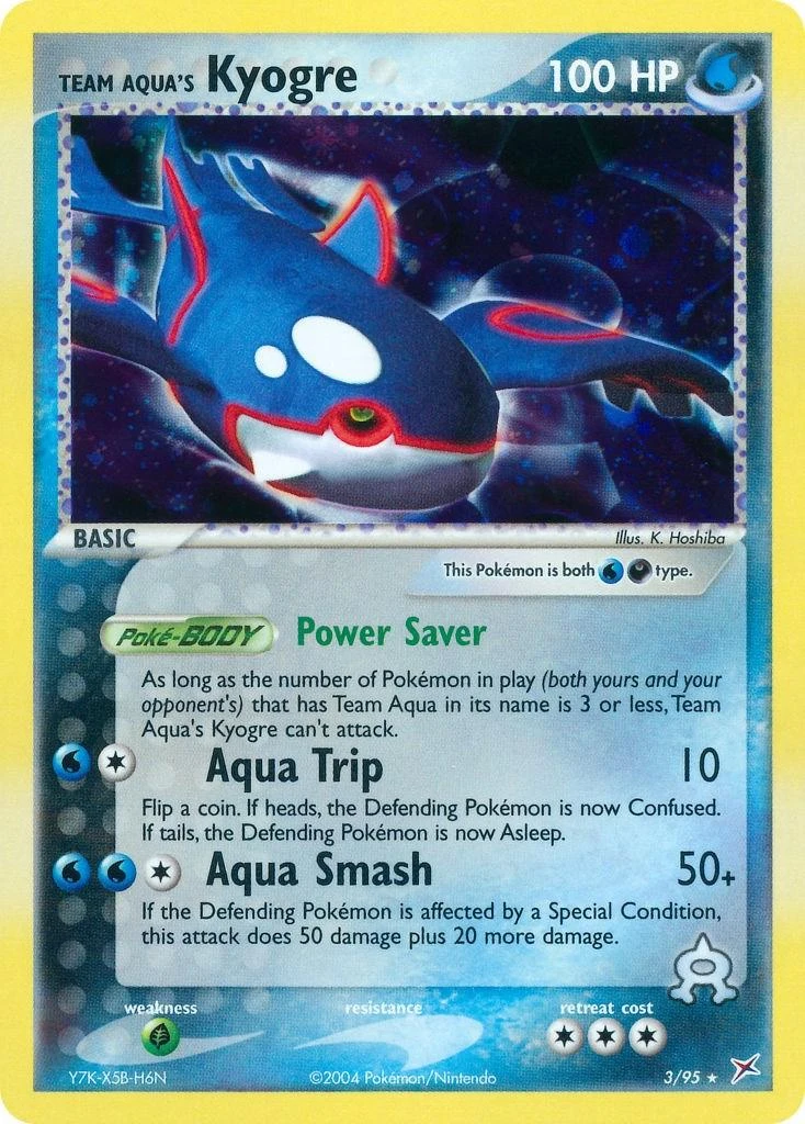 Kyogre Holo #3