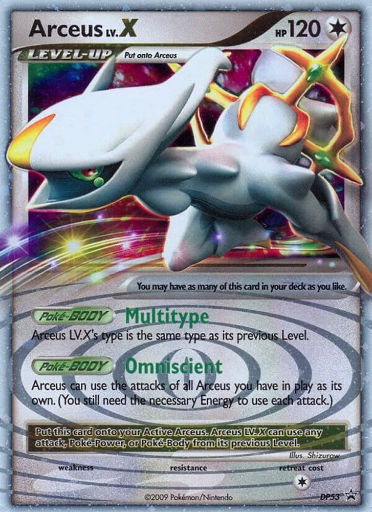 Arceus LV X #DP53