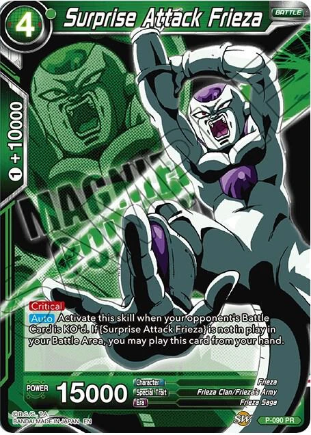 Surprise Attack Frieza [Expansion Deck Box Set 08: Magnificent Collection - Forsaken Warrior] #P-090