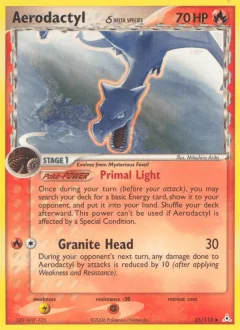 Aerodactyl Reverse Holo