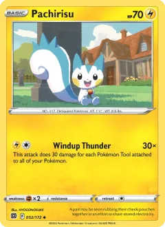 Pachirisu Reverse Holo