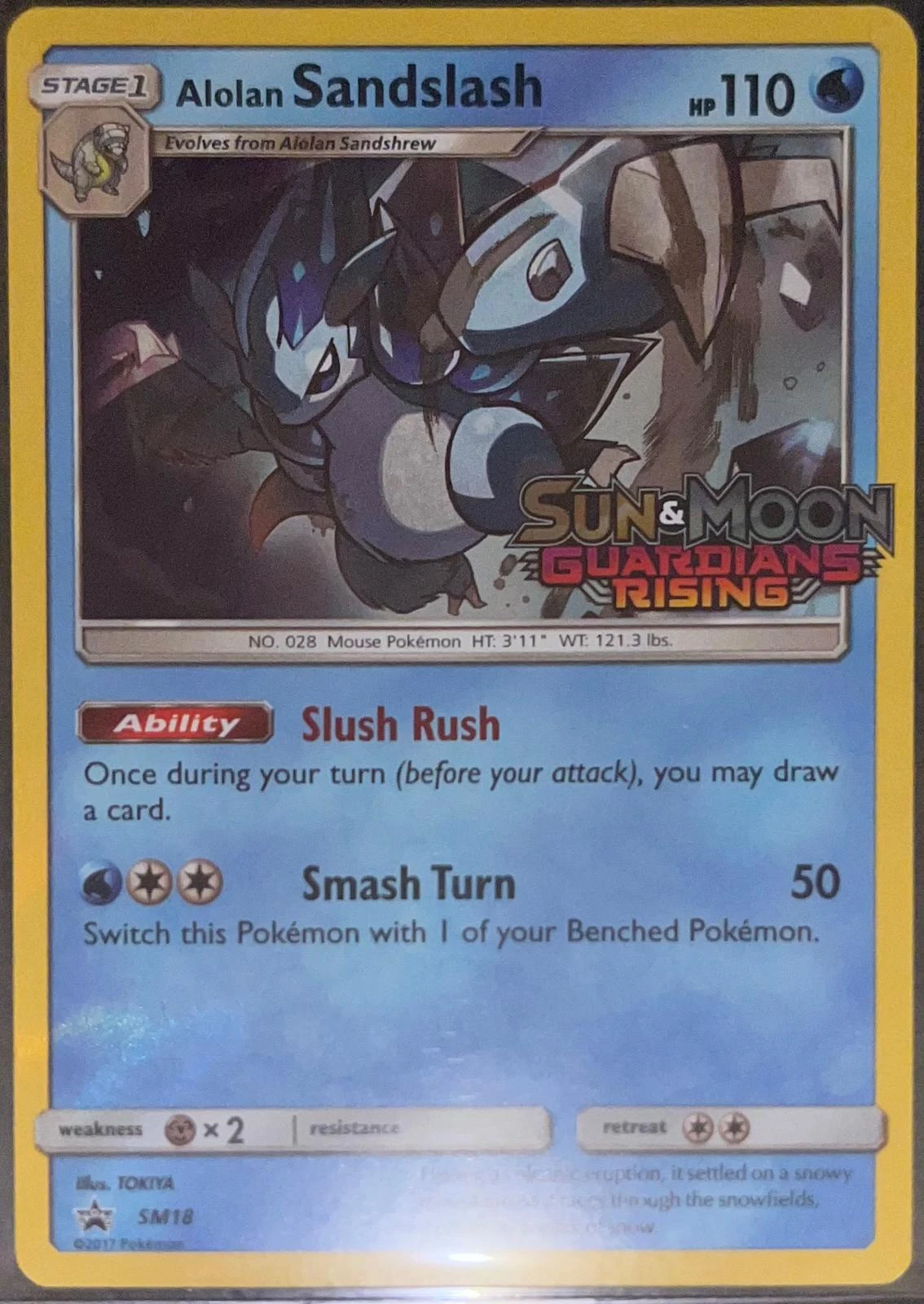 Alolan Sandslash Sm18