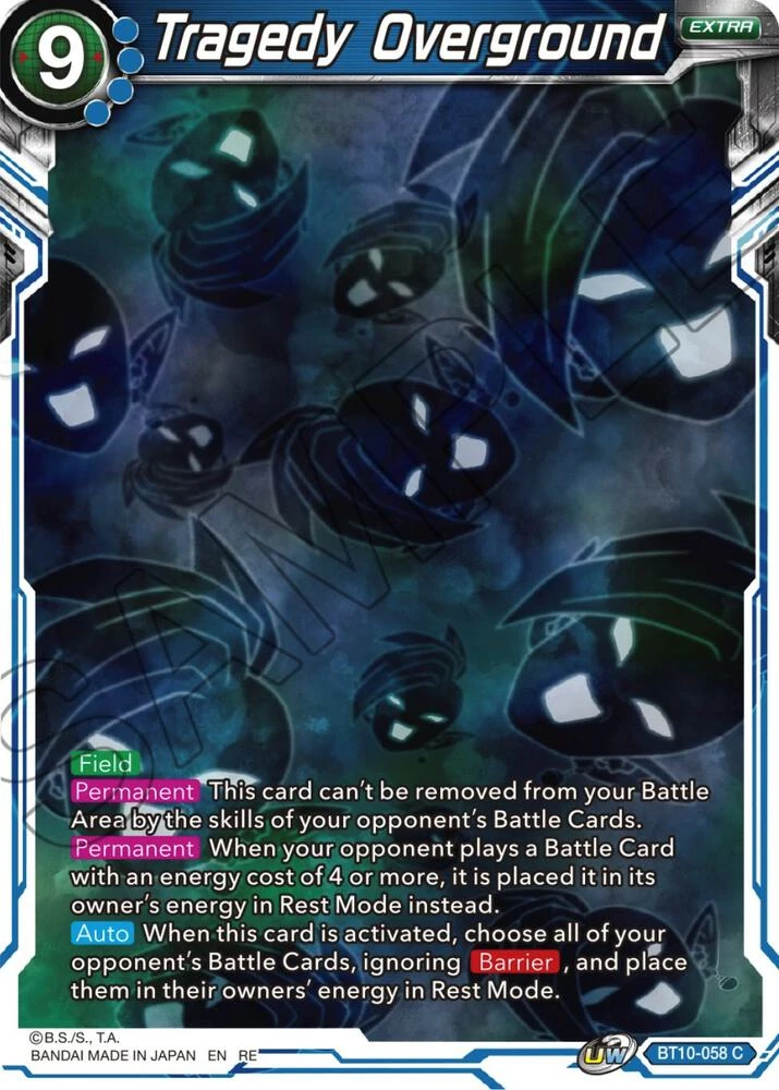 Tragedy Overground [Reprint] #BT10-058