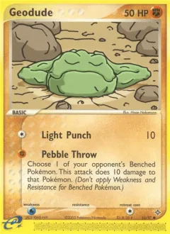 Geodude Reverse Holo