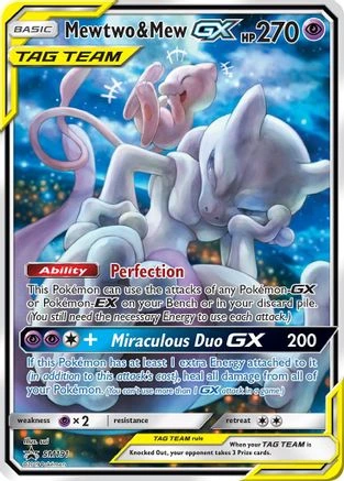 Mewtwo & Mew GX #SM191