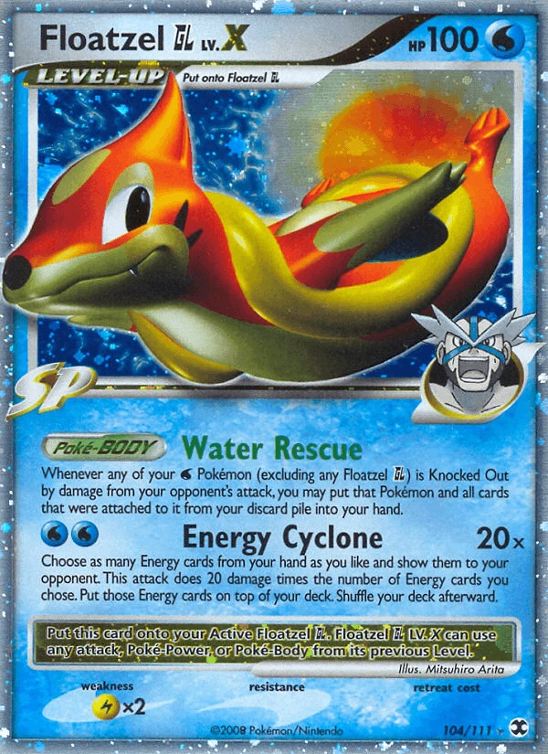 Floatzel GL LV X #104