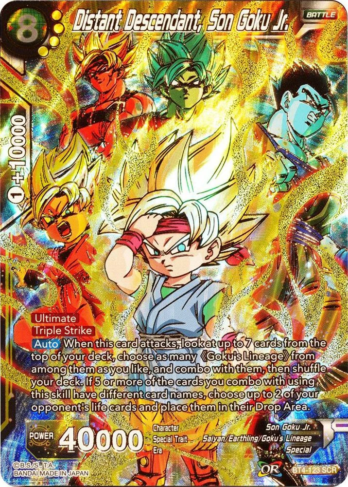 Distant Descendant, Son Goku Jr. #BT4-123
