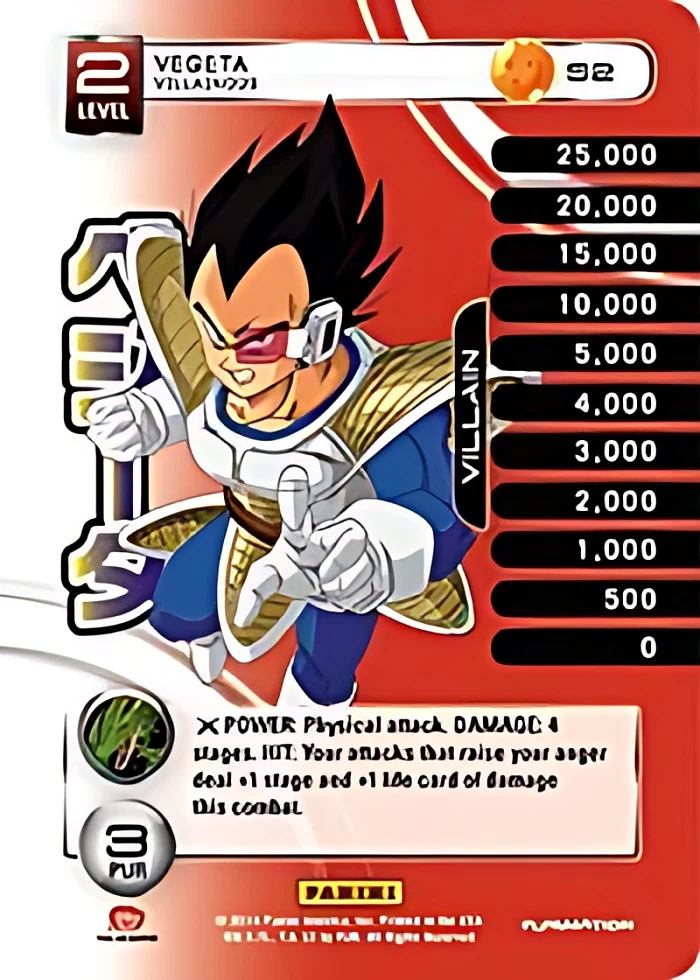 Vegeta - Villainous [Rainbow Parallel Foil] #S2