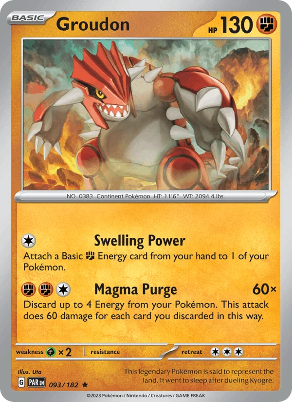 Groudon Holo #93