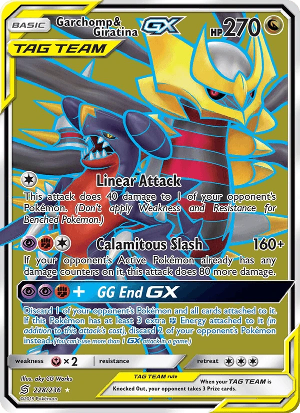 Garchomp & Giratina GX #228