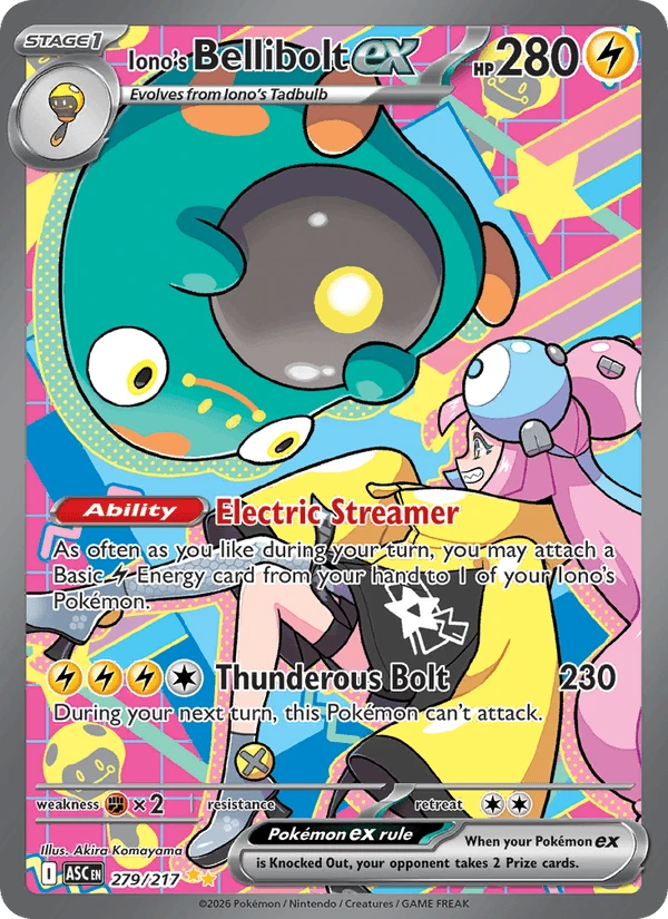 Iono's Bellibolt Ex #279