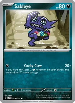 Sableye Reverse Holo