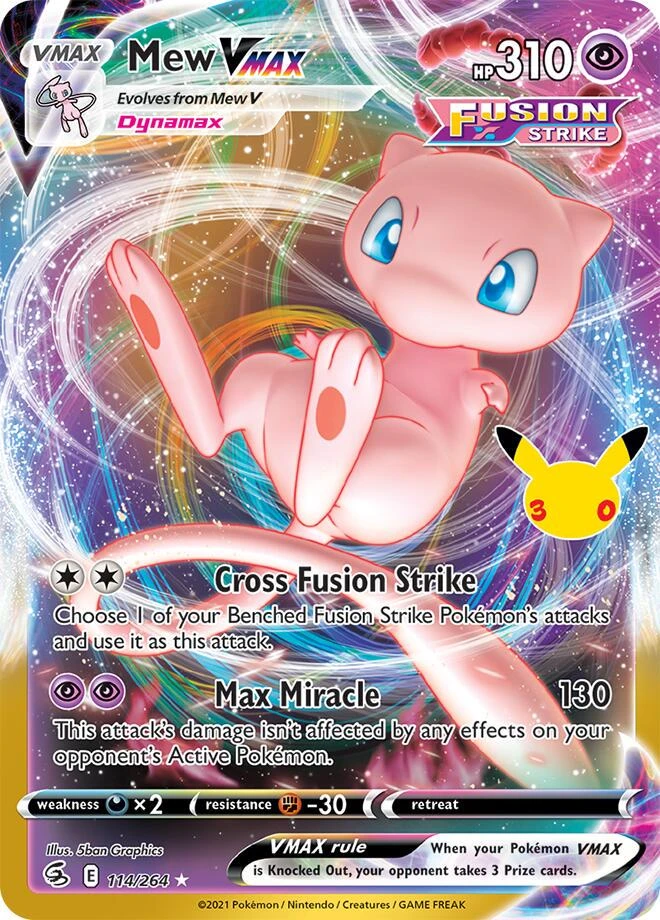 Mew Vmax #114