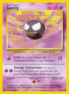 Gastly Reverse Holo