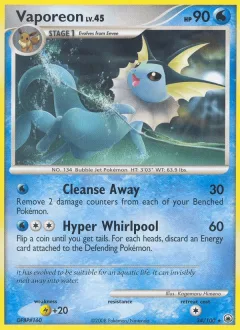 Vaporeon Reverse Holo