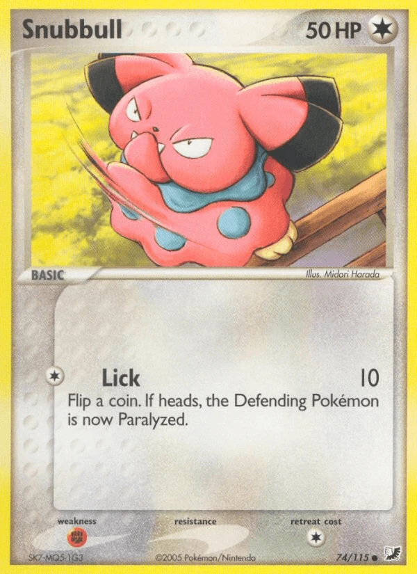 Snubbull Reverse Holo #74