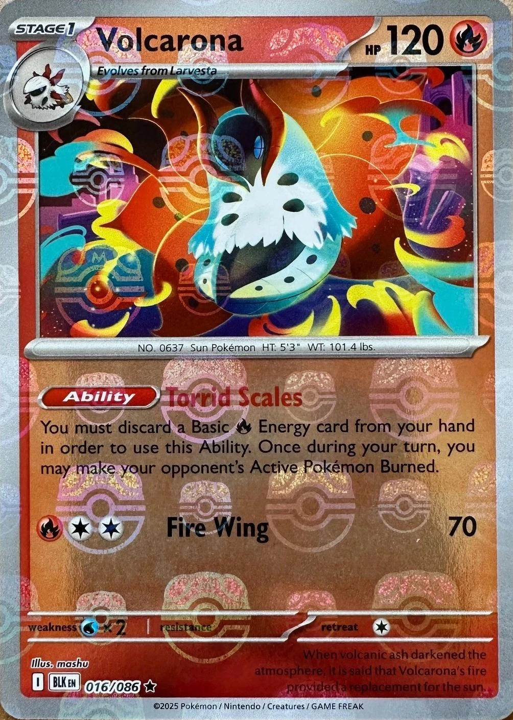 Volcarona Master Ball #16