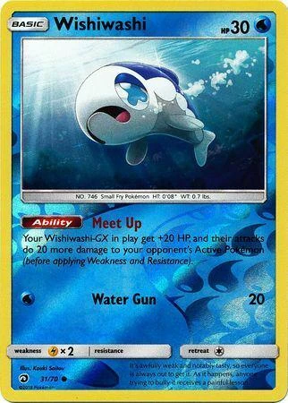 Wishiwashi Reverse Holo #31
