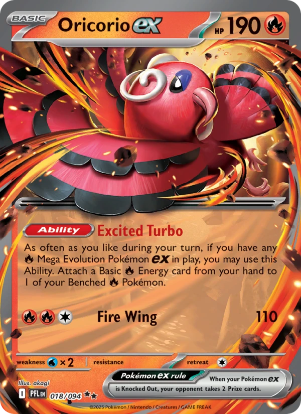 Oricorio Ex #18