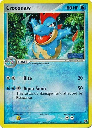 Croconaw Reverse Holo #38