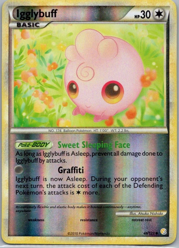 Igglybuff Reverse Holo #44