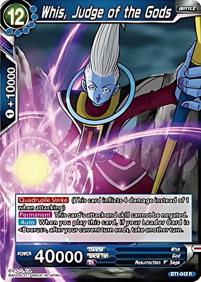 Whis, Judge of the Gods #BT1-043