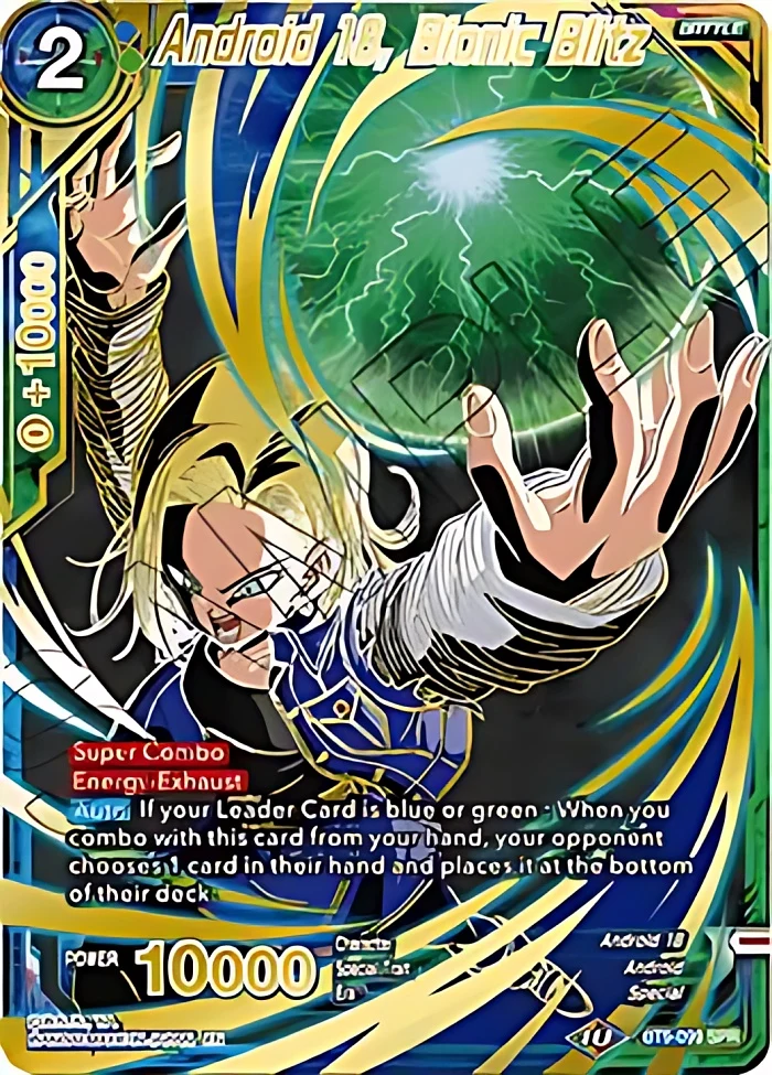 Android 18, Bionic Blitz [SPR] #BT9-099