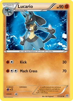 Lucario Reverse Holo