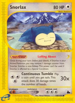 Snorlax Reverse Holo