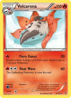 Volcarona Reverse Holo