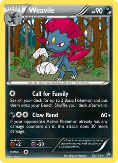 Weavile Reverse Holo