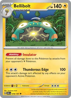 Bellibolt Reverse Holo