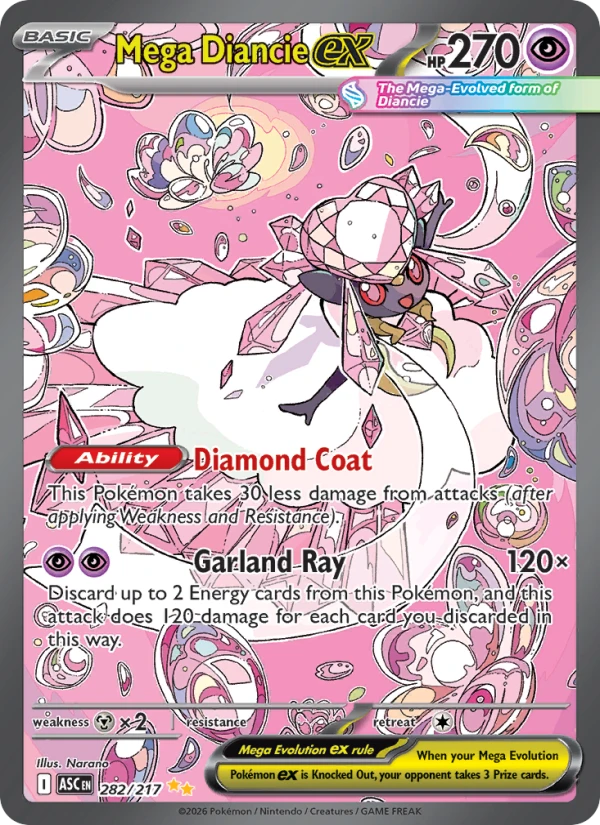 Mega Diancie Ex #282