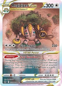 Regigigas Vstar Gg55