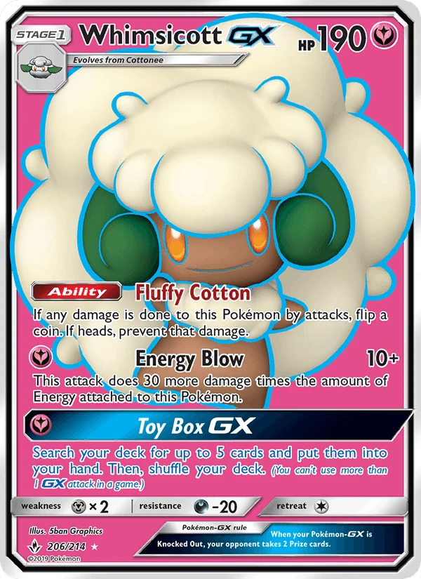 Whimsicott Gx #206