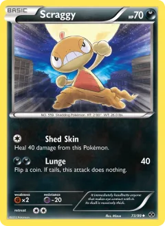 Scraggy Reverse Holo