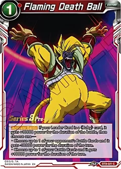 Flaming Death Ball [Pre-Release]