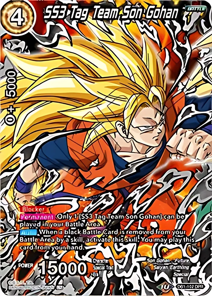 SS3 Tag Team Son Gohan #DB1-102