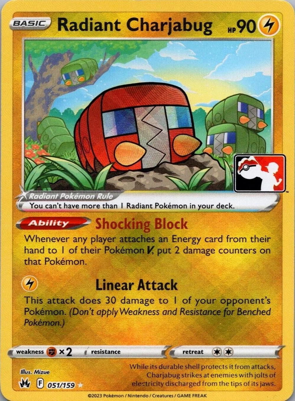 Radiant Charjabug Prize Pack #51
