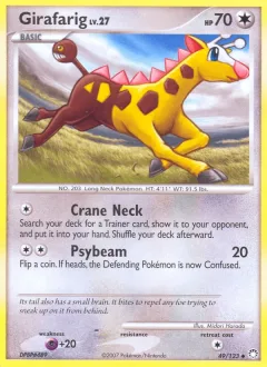 Girafarig Reverse Holo