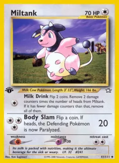 Miltank 1st Edition