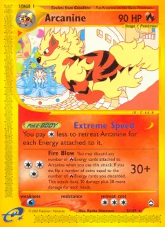 Arcanine Reverse Holo