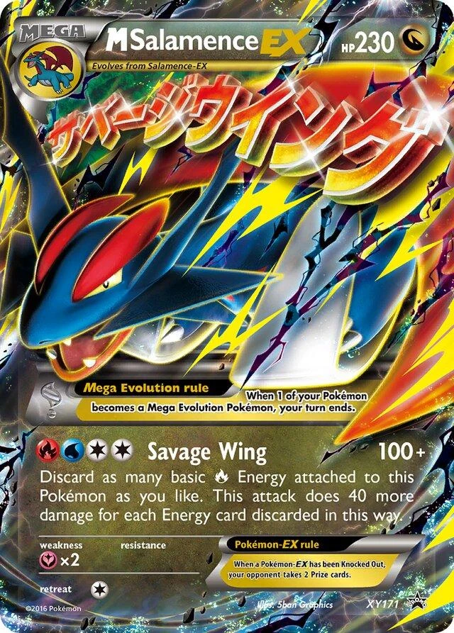 M Salamence Ex Xy171