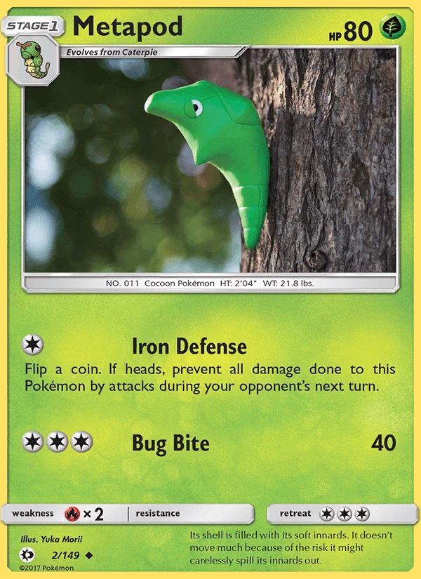 Metapod Reverse Holo #2