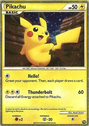 Pikachu English