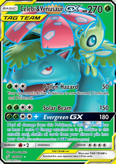 Celebi & Venusaur Gx